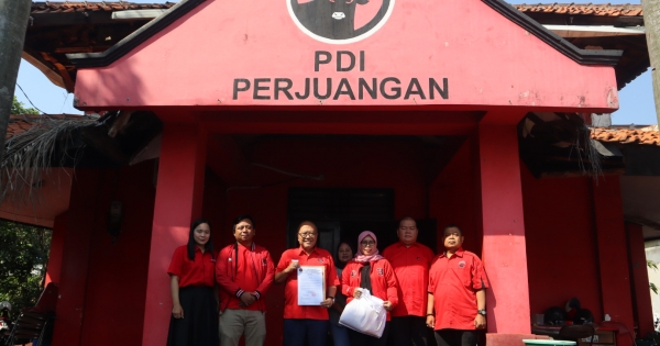 Ananta Wahana Kunjungi Kantor DPC PDI Perjuangan se-Tangerang&nbsp;Raya