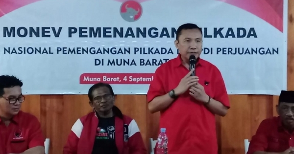 Banteng Muna Barat Siapkan Sanksi Tegas Kader yang Membangkang! 